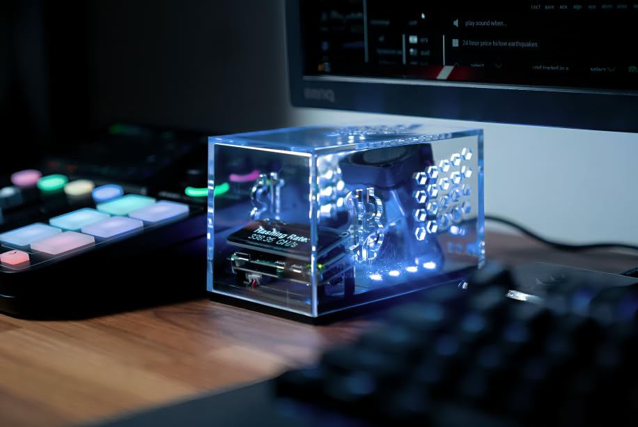 Bitcoin Merch - Mars Lander V2 Solo Bitcoin Miner with Compac A1- Up to 350GH/s