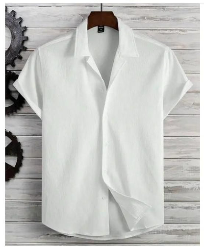 Men's Ice Silk Quick-Drying Shirt White