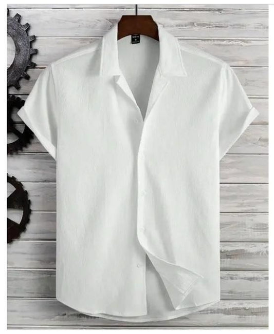 Men's Ice Silk Quick-Drying Shirt White