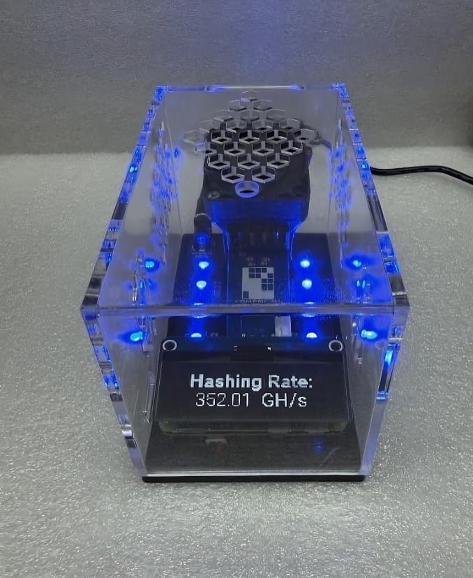 Bitcoin Merch - Mars Lander V2 Solo Bitcoin Miner with Compac A1- Up to 350GH/s